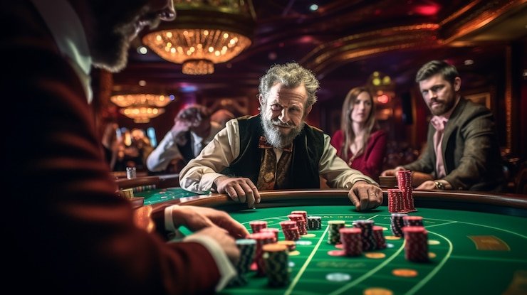Antarmuka pemilihan meja Baccarat di platform bostogel dengan batas taruhan dan informasi dealer